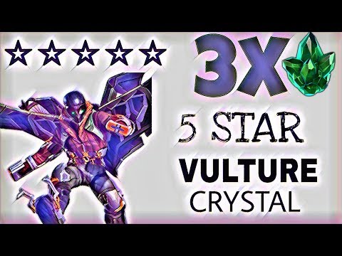 3X 5 Star CHITAURI Crystals Opening-Marvel Contest Of Champions