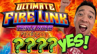 FIRE SPARK BIG WIN!!!🔥 HOW MANY WORDS? ULTIMATE FIRE LINK TRIPLE NOVA Slot Machine