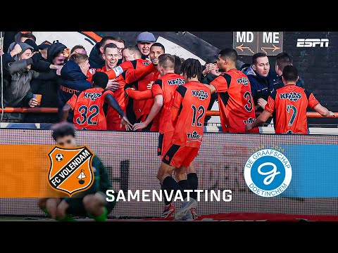 Treffer Robert Mühren genoeg voor WINTERTITEL Volendam?🔝🧡 | Samenvatting FC Volendam - De Graafschap
