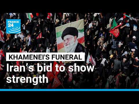 Behind Khamenei’s funeral, Iran’s bid to show strength