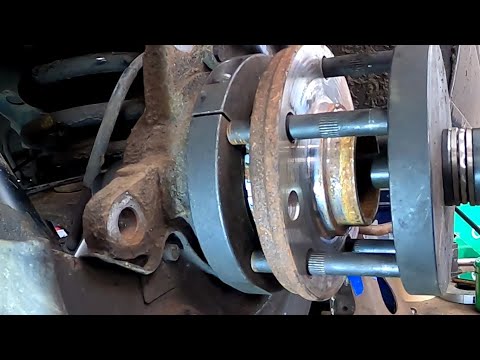vw t6 transporter gen 2 wheel-bearing replacement