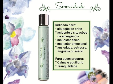 Serenidade - Floral de Bach Roll-on - Fórmula de Emergência Video