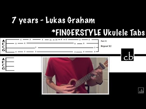7 years (Lukas Graham) Advanced Fingerstyle Uke Tutorial