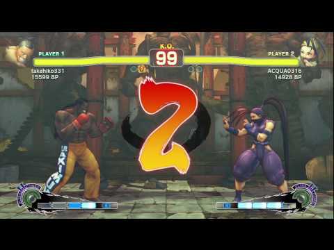 SSF4: Akimo (Dee Jay) VS ACQUA0316 (Ibuki)