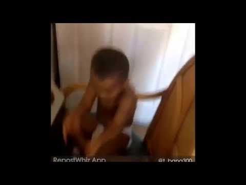 Baby listening to phil geez Kada spark x phil geez x shady 2014 (((rare footage)))