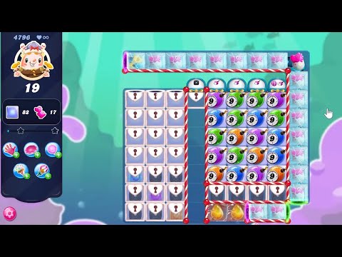 Candy Crush Saga LEVEL 4796 NO BOOSTERS
