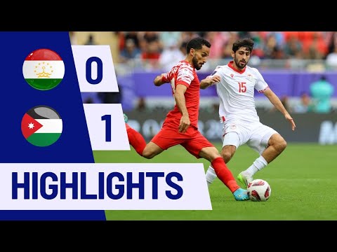 Tajikistan vs Jordan 0 -1 I Quarter Final I AFC Asian CUP 2024