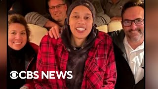 Brittney Griner returns to basketball court for first time after release from Russian prison