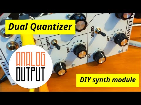 Dual Quantizer DIY synth module