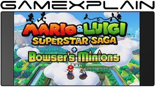 Mario & Luigi: Superstar Saga + Bowser's Minions - Reveal Trailer (E3 2017)