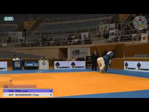 Judo Grand Slam Rio de Janeiro 2011: -73 kg PINA, Joao (POR) - SCHARINGER, Peter (AUT)