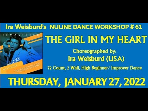 NULINE DANCE WORKSHOP #61:  THE GIRL IN MY HEART with Ira Weisburd