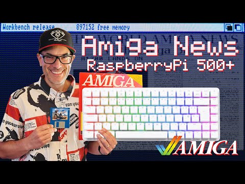 New Raspberry Pi 500+ for Amiga Emulation, Can The Amiga Survive a FIRE? Tons of New Amiga Games