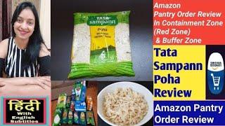 Tata Sampann Poha Review Amazon Pantry Product Review In Hindi