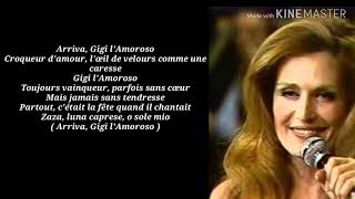Dalida   Gigi L'amoroso   Lyrics