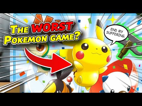 The WORST Pokemon Games, Apparently... (Pokemon Rumble)