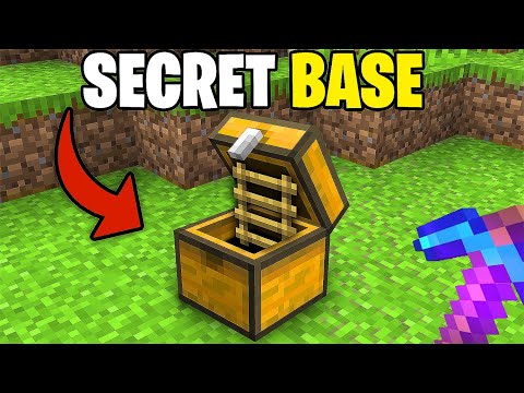 I Built Minecraft’s Most HIDDEN BASES!!