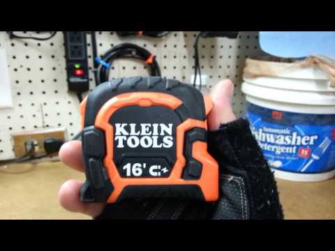 Klein Tools 16 foot double hook magnetic tape measure Model# 86216