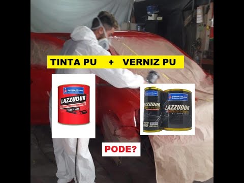 TINTA PU MISTURADO COM VERNIZ PU, PODE?