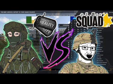 Squad VS Project Reality Lore