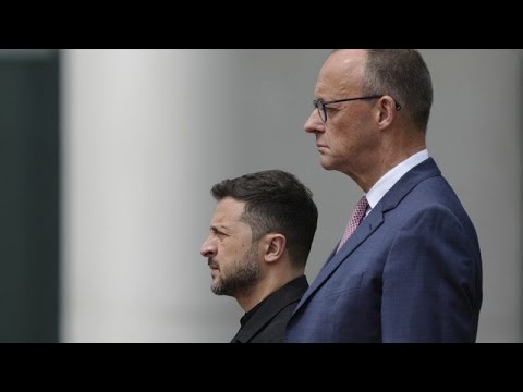 Vor Alaska: Selenskyj beim virtuellen Ukraine-Gipfel mit Trump bei Merz in Berlin