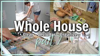 CLEAN + DECLUTTER + ORGANIZE my MESSY HOME!