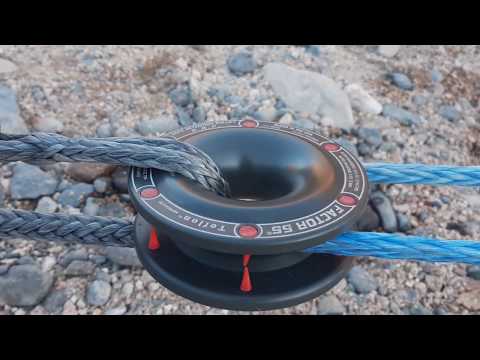 Factor 55 Rope Retention Pulley | 00260 | Closed System Winching