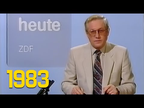 ZDF heute zum Sendeschluss mit Heinz Wrobel (06.05.1983)