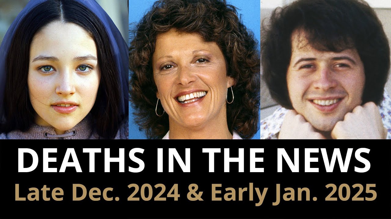 Who Died This Week | Celebrity Deaths January 2025 Week 1 & End of Dec. 2024