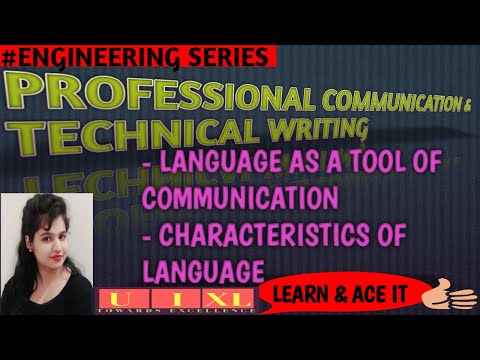 Language As a tool of Communication 