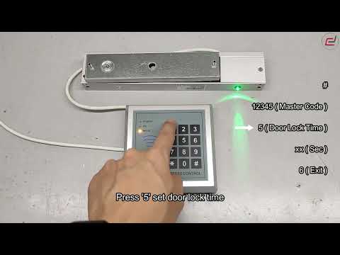 G2000 Change Door lock time