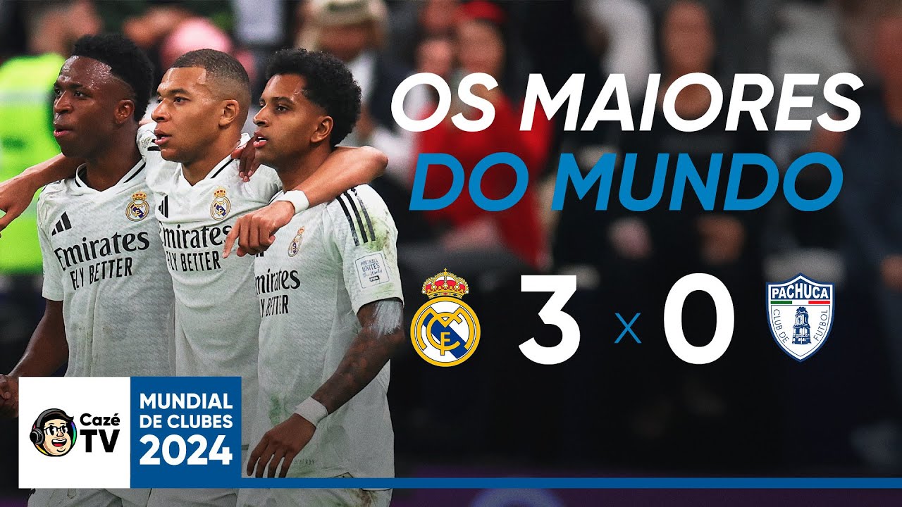 MELHORES MOMENTOS: REAL MADRID 3 X 0 PACHUCA | FINAL | MUNDIAL DE CLUBES FIFA 2024