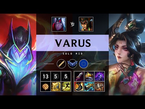 Varus Mid vs Cassiopeia - EUW Diamond Patch 25.20