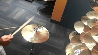 Video thumbnail for Sabian AA 14" Sizzle Hats Sound Demo by SimplySnare