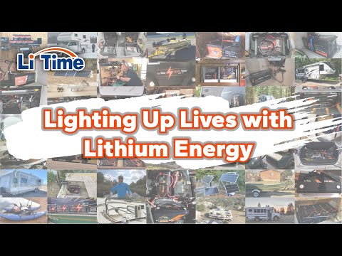 Off Grid mit LiTime 12.8V 100Ah Lithium Batterie