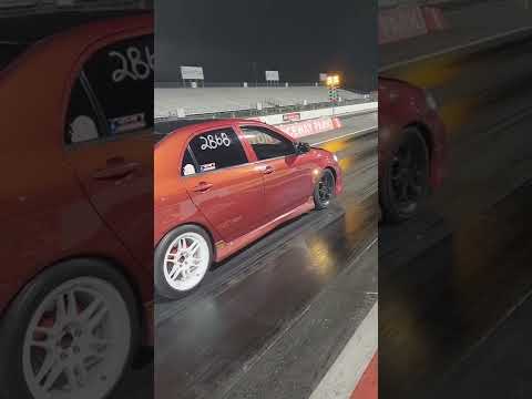 My corolla XRS at the track