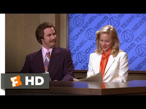 Anchorman: The Legend of Ron Burgundy - I'm Going to Punch You in the Ovary Scene (2/8) | Movieclips