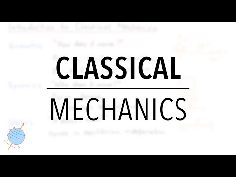 Kinematics, Dynamics and Statics | Introduction to Classical Mechanics