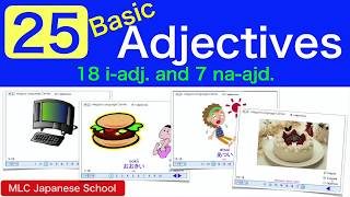 Download lagu 25 Basic Japanese Adjectives | Learn i-adj & na-adj with Hiragana, Romaji & English mp3