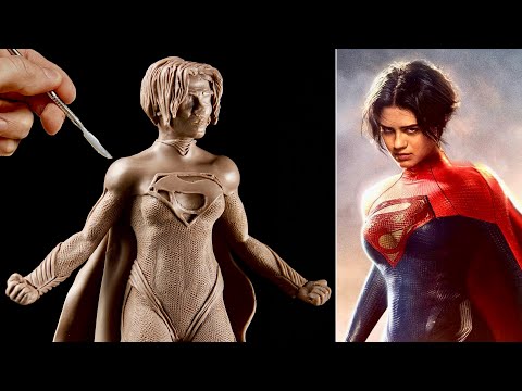 Sculpting SUPERGIRL | DC Comics (Timelapse)