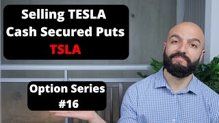 Tesla Cash Secured Puts | Options Income | Questrade | Live Trading #16