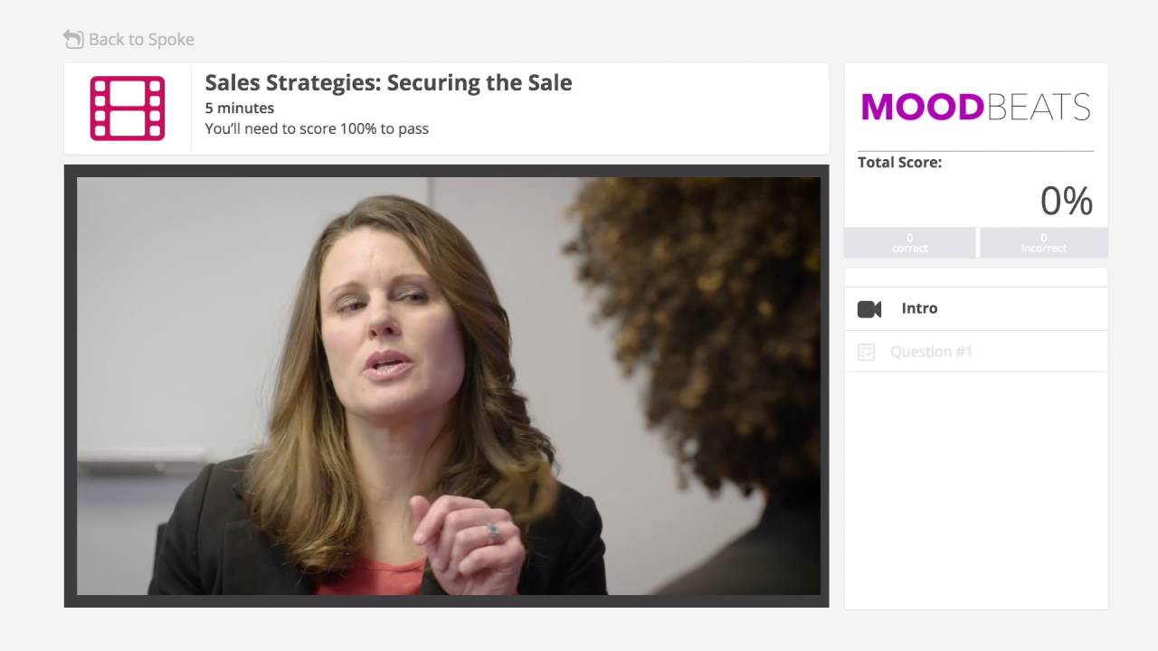 Custom Training: Live-action Simulation eLearning