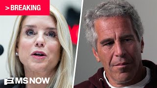 BREAKING: House Oversight Committee subpoenas AG Bondi in Epstein probe