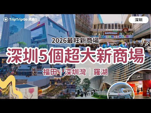 [深圳5大新商場] 2025-26最新商場推介！深圳灣萬象城東京冬日Feel！粵港新天地羅湖口岸1分鐘即到｜灣區之眼$78睇真•唐代古墓壁畫｜大悦城B1層+空中花園美食總動員｜前海香港印象最新開幕！