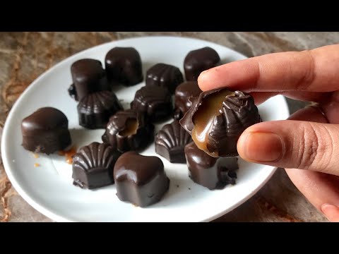 Caramel filled chocolates recipe