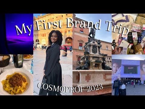 TRAVEL VLOG: Getting flown out for the first time to..ITALY!! Attending COSMOPROF beauty conference