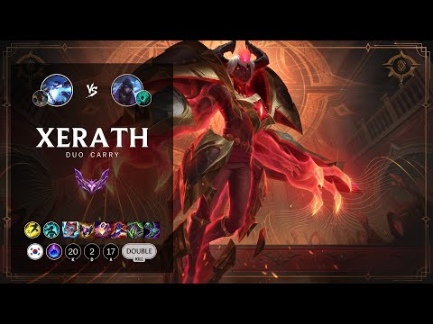 Xerath Bot vs Aphelios - KR Master Patch 12.15