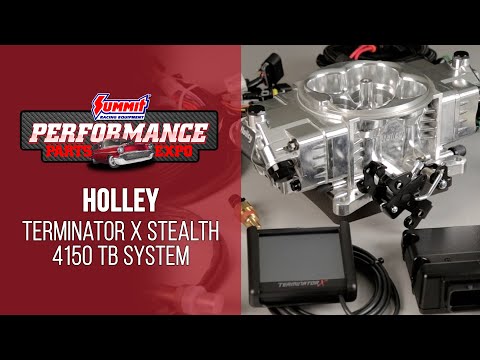 Holley Terminator X Stealth 4150 TB system