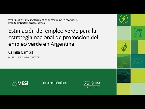 Workshop MESi | Estimación del empleo verde para la estrategia nacional de promoción de empleo verde