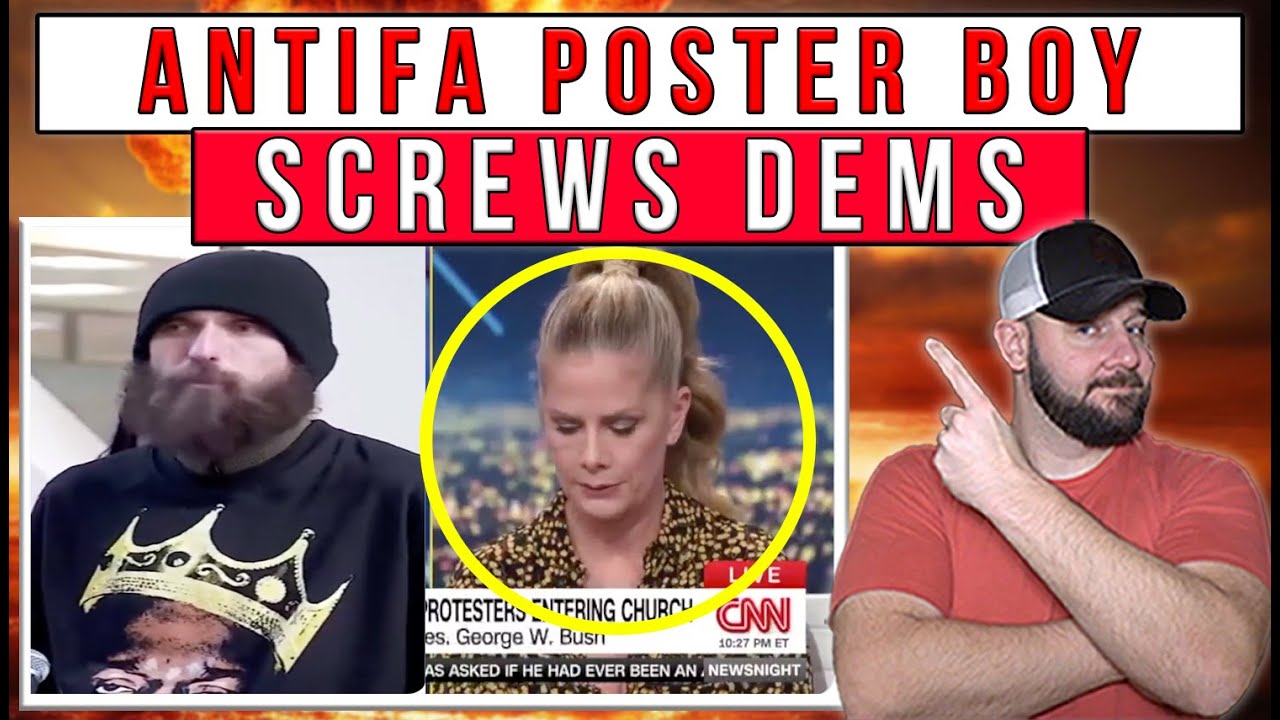 ANTIFA Poster Boy  Says The Quiet Part Out Loud & Puts Dems In An IMPOSSIBLE Position...